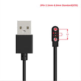 2Pin 4Pin 5Pin Magnetic Charging Cable USB to Pogo Pin for Smart Watch Earphone Wristband 60cm 5V Magnetic Dock Charger Adapter