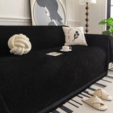 Solid Color Sofa Throw Blanket Non-slip Sofa Slipcovers Pets Kids Dust-proof Couch Armchair Covers Camping Picnic Blankets Home