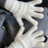 Fashion Winter Mink Velvet Five Finger Gloves Plush Warm Cold-proof Gloves Women Outdoors Cycling Solid Color Winter Gloves
