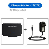 USB 3.1 to SATA IDE Type-C Hard Disk Adapter Converter Cable for 3.5 2.5 inch HDD/SSD CD DVD ROM CD-RW 3 in 1 IDE SATA Adapter