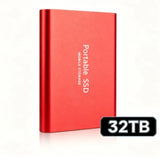 Portable External SSD, 1TB-16TB Large Capacity USB3.1 High Speed Solid State Drive, Lightweight Storage for Laptop, Desktop, Mac