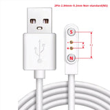 2Pin 4Pin 5Pin Magnetic Charging Cable USB to Pogo Pin for Smart Watch Earphone Wristband 60cm 5V Magnetic Dock Charger Adapter