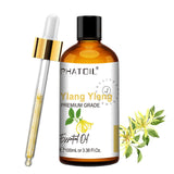 PHATOIL Natural Essential Oil for Diffuser Candle Making-100ml Sandalwood Eucalyptus Citronella Lavender Vanilla Essential Oils