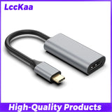 TYPE C To HDMI Adapter 4K USB C USB3.1 Male To HDMI-compatible Female Converter Cable for Laptop IPad Tablet TV MacBook Galaxy