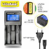 LiitoKala Lii-PD4/PD2 AC PD Charger LCD Fast Charging 4/2-Bay for 21700/18650/AA/AAA Multi-Protection Auto-Detect