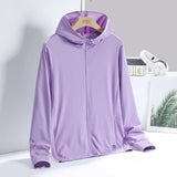 YJKVUR Unisex Summer New UPF 50+ UV Sun Protection Hoodie Jacket Men Women Lightweight Hiking Outdoor Long Sleeve Sun Shirt Coat