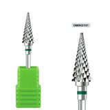 1pcs Tungsten Steel Nail Cuticle Drill Bits Carbide Rotate Electric Ceramic Milling Cutter For Manicure Gel Polish Remover
