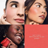 Rare Beauty New Product Frost-to-powder Mashed Potato Matte Air Cushion Blush Cream Liquid Blush Long-lasting Lipstick Lip Gloss