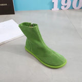 Autumn Women Shoes Fashion Casual Suede Ankle Boots Female Brown Chelsea Fashion student boots