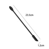 1Pc Silicone Double-End Cosmetic Spoons Odorless Mini Jar Scraper Set for Candle Making, Makeup & Beauty Product Residue Removal