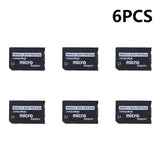 1-30PCS Support Memory Card Adapter SD Card Card To Memory Stick Adapter For PSP SD Card Card 1MB-128GB Memory Stick Pro