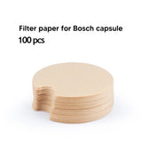 60/180200/220ML Reusable Coffee Capsule Pods for BOSCH-s Machine Tassimo Refillable Filter Pod Silicone Lid Replacement