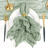Party Supply Table Decoration Gauze Napkin Soft Thin Cotton Napkin Retro Reusable Placemats Hotel