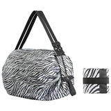 Large Foldable Shopping Bag Reusable Eco Bag Grocery Package Beach Toy Storage Bags Shoulder Cat Lemon Printing Pouch Tote Pouch