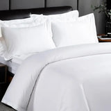 1set Luxury 100 Egypt Cotton Duvet Cover 5 Stars Hotel  Quilt Cover Pure Cotton Satin Strip Bed Line Duvet Case 2pcs Pillowcases