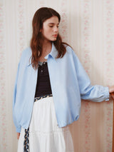 FSLE 2025 New French Barn-Style Raw Glamour Short Jacket Women's Spring Autumn New Arrival Loose Fit Oversize Workwear Coat