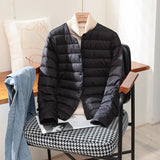 2026 New Arrivals Autumn Winter Warm Women White Duck Down Slim Jackets Female Fashion Ultra Lightweight Packable Puffer Coats