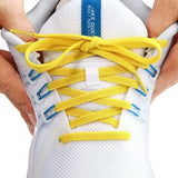 Elastic Laces Sneakers Classic Elastic Shoelaces 6mm Width Flat Shoelace for Kids Adults Shoe laces Rubber Bands for Shoes