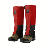 Waterproof Snow Sand Prevention Leg Gaiters Essential Protective Gear for Outdoor Mountaineering Skiing Desert Hiking Exploratio