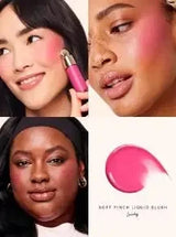 Rare Beauty New Product Frost-to-powder Mashed Potato Matte Air Cushion Blush Cream Liquid Blush Long-lasting Lipstick Lip Gloss