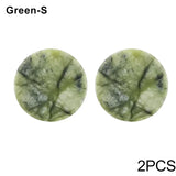 Glue Pallet Eyelashes Extensions Pink Green Jade Stone Reusable False Eye Lashes Adhesive Pallet Pad Holder Makeup Accessories