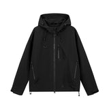 Unisex Hiking Jacket Waterproof Autumn Windbreaker Ourdoor Hooded Coats Women New Jacket Men Fishing Camping Climbing Coats