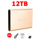 Reliable Slim Storage Device Portable External SSD 1TB 4TB 16TB 128TB High Speed for Notebook Laptop Computer