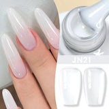 BORN PRETTY 83 Colors 10ml Jelly Nude Gel Nail Polish Autumn Amber Semi Transparent Manicure Soak off UV LED Nails Gel Varnish