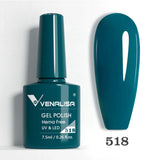 Venalisa HEMA TPO FREE Nail Gel Polish Glitter Gorgeous Full Coverage Soak Off UV LED French Nail Jelly Pink Nude Collection