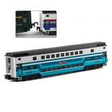1:87 alloy double deck passenger train model, sound and light back simulation train model,transport train toys,wholesale