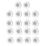 3-24pcs Magnetic Remote Control Holder Air Conditioning Remote Control Wall Storage Magnetic Hook Non Perforated Magnetic Buckle