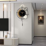 Modern Metal Wall Clock Creative Decorative Home Decor