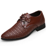 Hollow Men's Leather Shoes