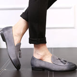 Men's Leather Pea Shoes