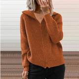 Women's Stripe Knitwear Coat - Europe America Casual Loose Fit Cardigan (S-XXXL)