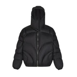 Profile Coat Detachable Hat Collar Thickened Cotton Padded Coat
