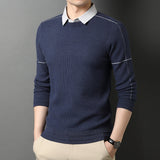 Autumn Two-Piece Business Casual T-Shirt Sweater