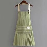 Cotton And Linen New Apron Women's Kitchen Home Summer Thin