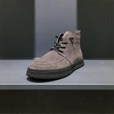 Trendy Casual High-Top Thick Sole Shoes
