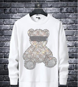 Men's Round Neck Long Sleeve Ironing T-shirt