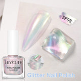 Quick-dry Metallic Mirror Nail Polish, No Baking Required
