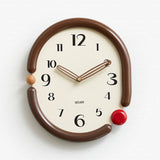 Creative Simple Living Room Punch-free Wall Clock