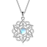 S925 Lotus Pendant Clavicle Chain