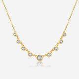 S925 Silver Fashion Diamond Necklace
