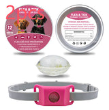 Pet Insect Repellent Button Collar Capsule Suit