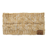 European And American Knitted Hairband Wool Variegated
