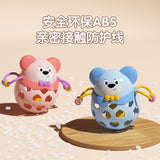 Cute Rocket Rattle Teething Toy for Infants
