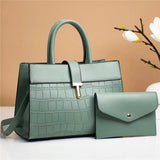 Solid Color Fashion Crossbody Bag for Mother and Child