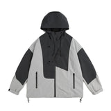 Harajuku Women's Overcoats - Chic Contrast Jackets