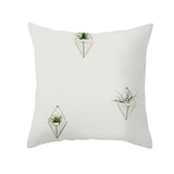 Tropical Plants Pillowcase Decor